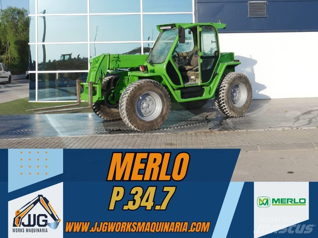Merlo P 34.7 Top Tarimsal teleskopik yükleyiciler