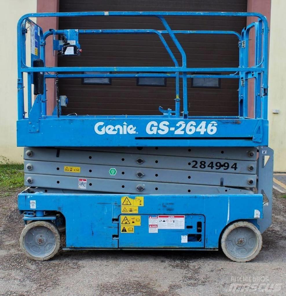 Genie GS 2646 Makasli platformlar