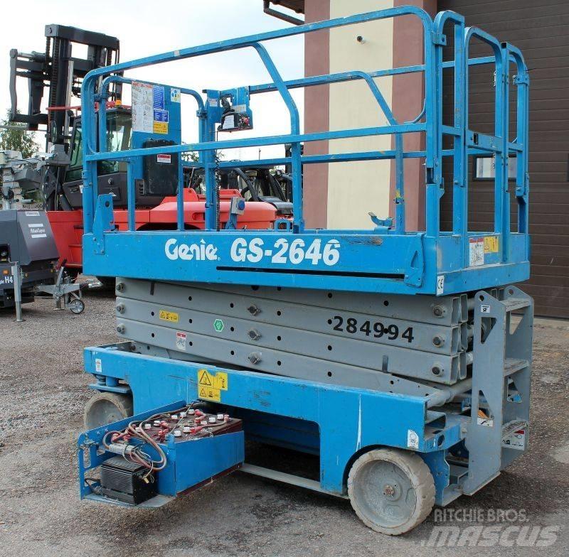 Genie GS 2646 Makasli platformlar