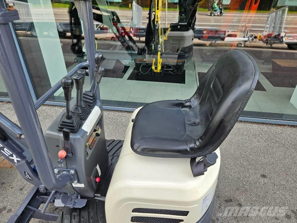 Terex TC 10 Mini ekskavatörler, 7 tona dek