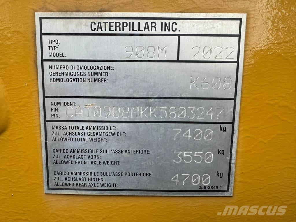CAT 908M Tekerlekli yükleyiciler