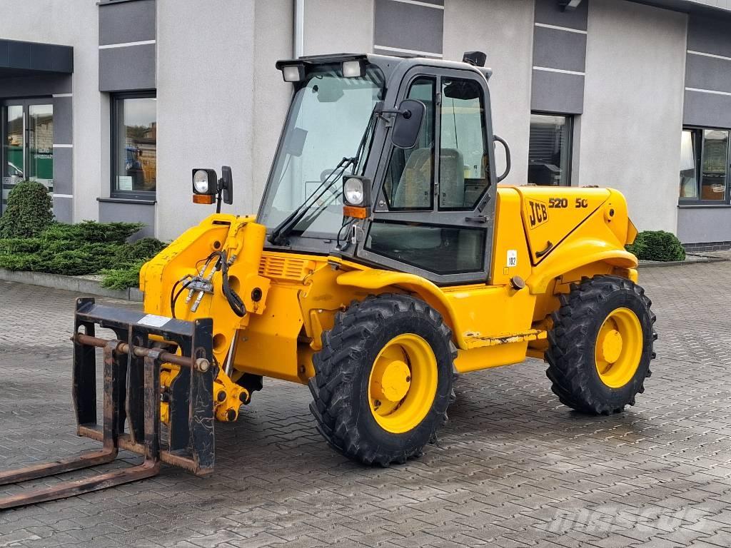 JCB 520-50 Tarimsal teleskopik yükleyiciler