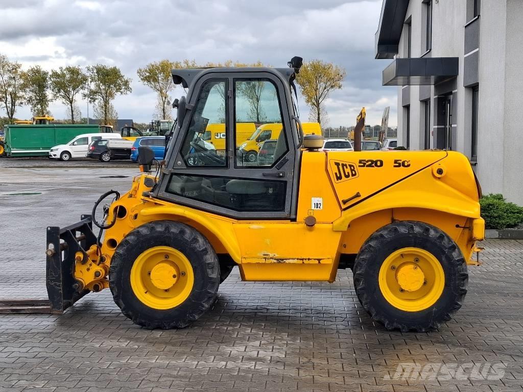 JCB 520-50 Tarimsal teleskopik yükleyiciler