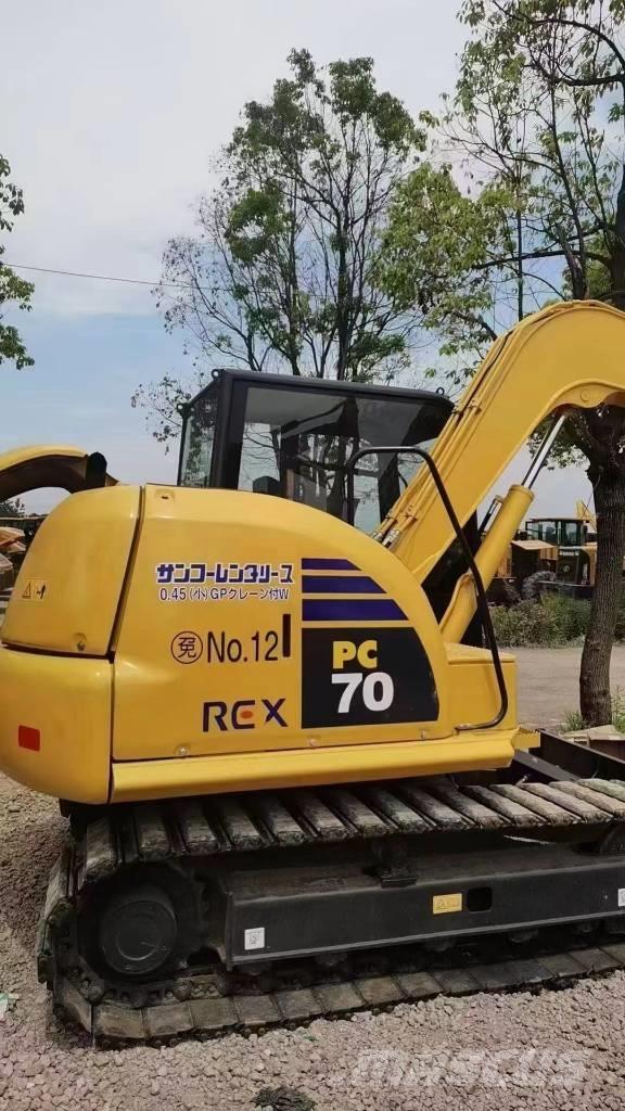 Komatsu PC 70-8 Mini ekskavatörler, 7 tona dek