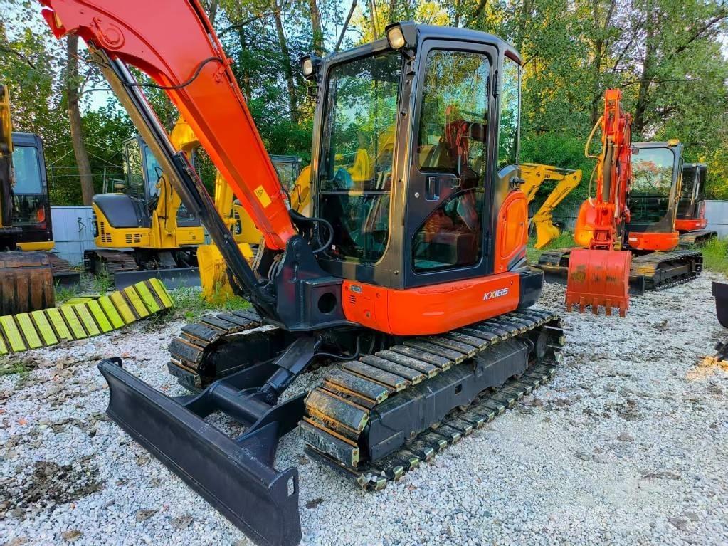 Kubota KX 165 Mini ekskavatörler, 7 tona dek