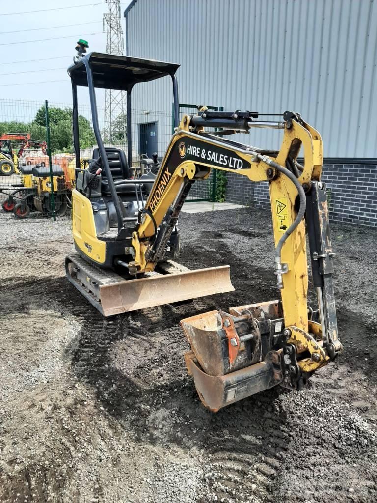 Yanmar Vio 17 Mini ekskavatörler, 7 tona dek