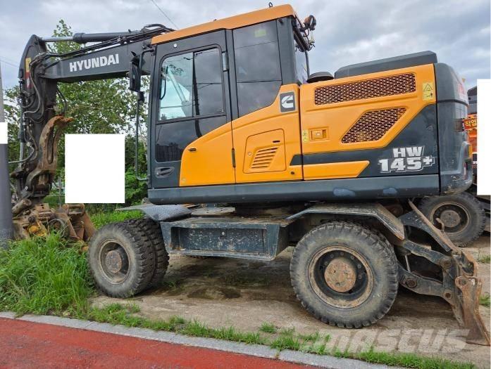 Hyundai HW 145 Lastik tekerli ekskavatörler