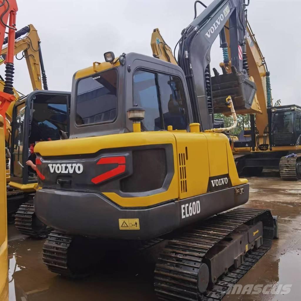 Volvo EC60D Mini ekskavatörler, 7 tona dek