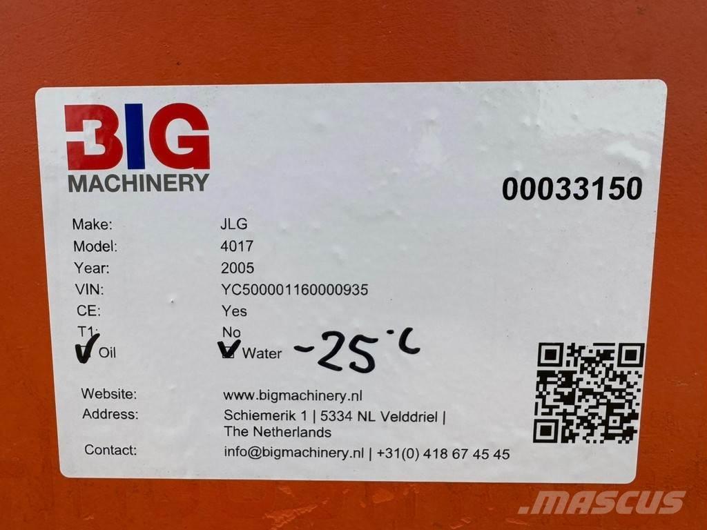 JLG 4017 Teleskopik yükleyiciler