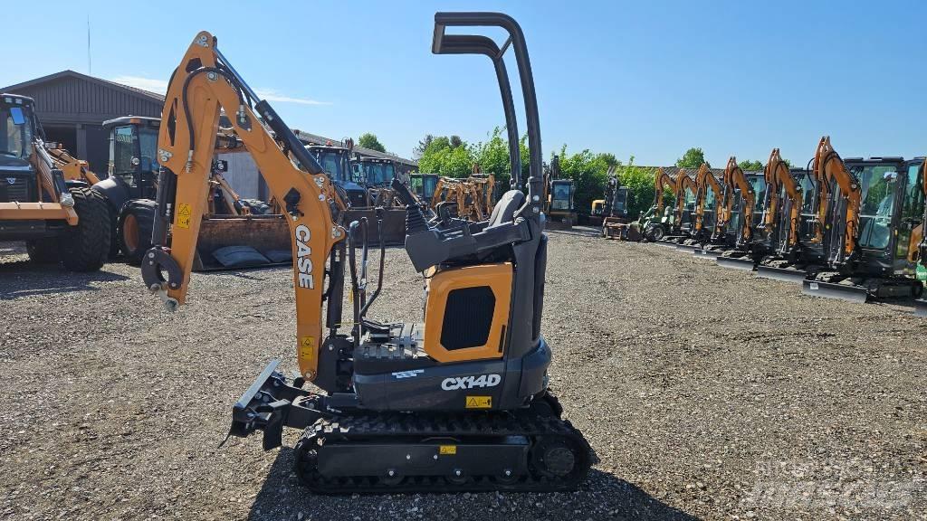 CASE CX14D Mini ekskavatörler, 7 tona dek