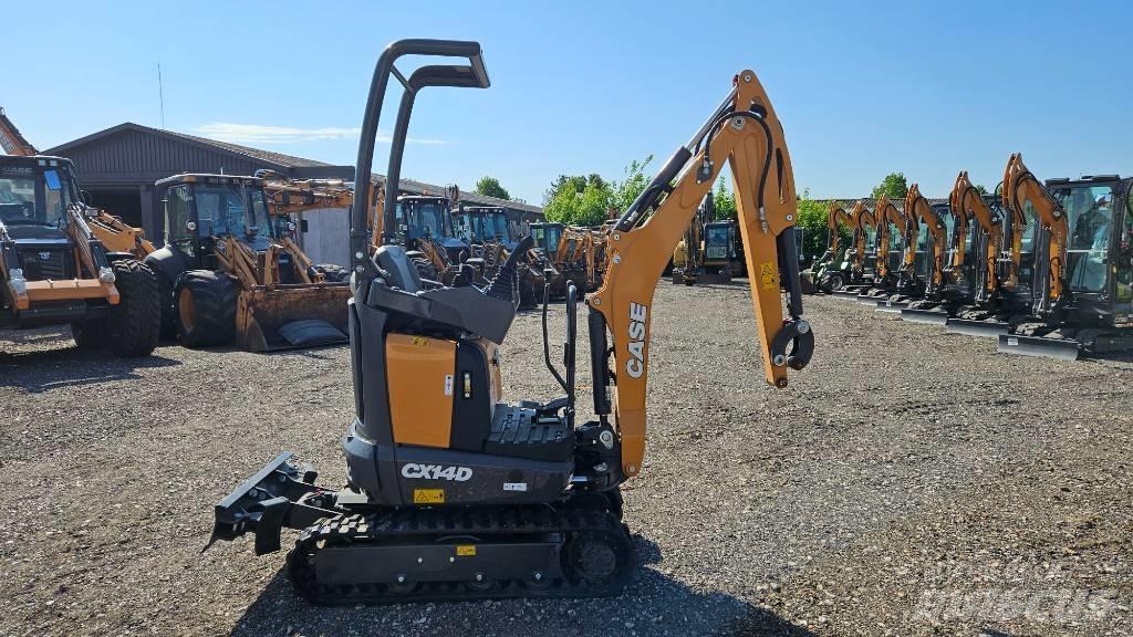 CASE CX14D Mini ekskavatörler, 7 tona dek