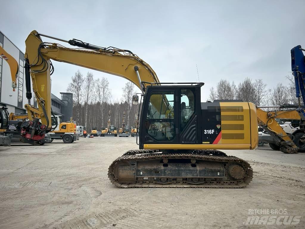 CAT 316 FL Paletli ekskavatörler