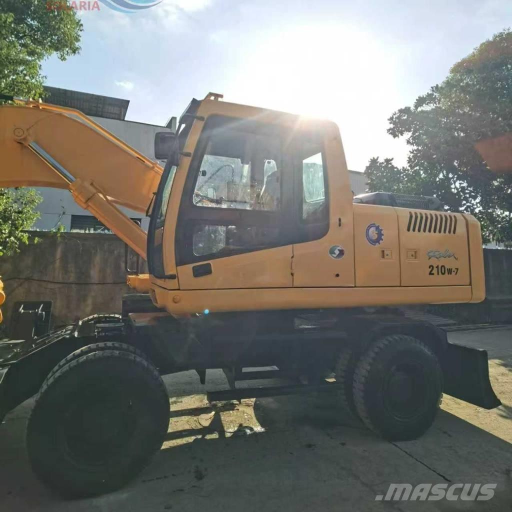 Hyundai r210w-7 Lastik tekerli ekskavatörler
