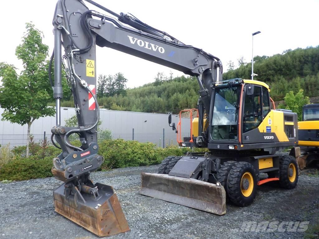 Volvo EW 220 E Lastik tekerli ekskavatörler