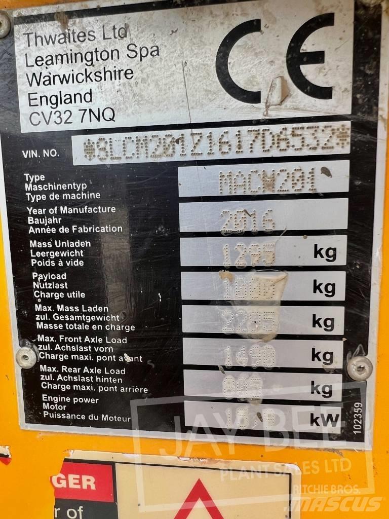 Thwaites 1 ton Belden kirma kamyonlar