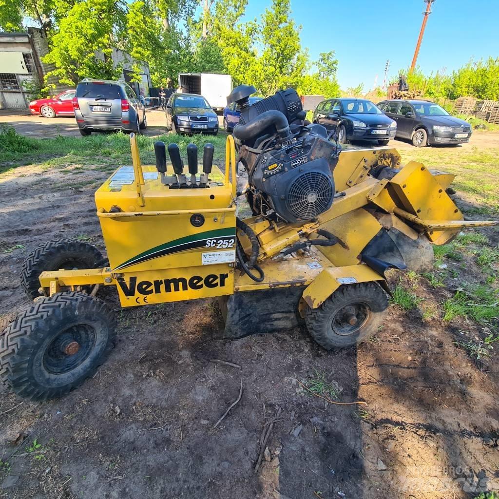 Vermeer SC252 Kütük öğütücüler