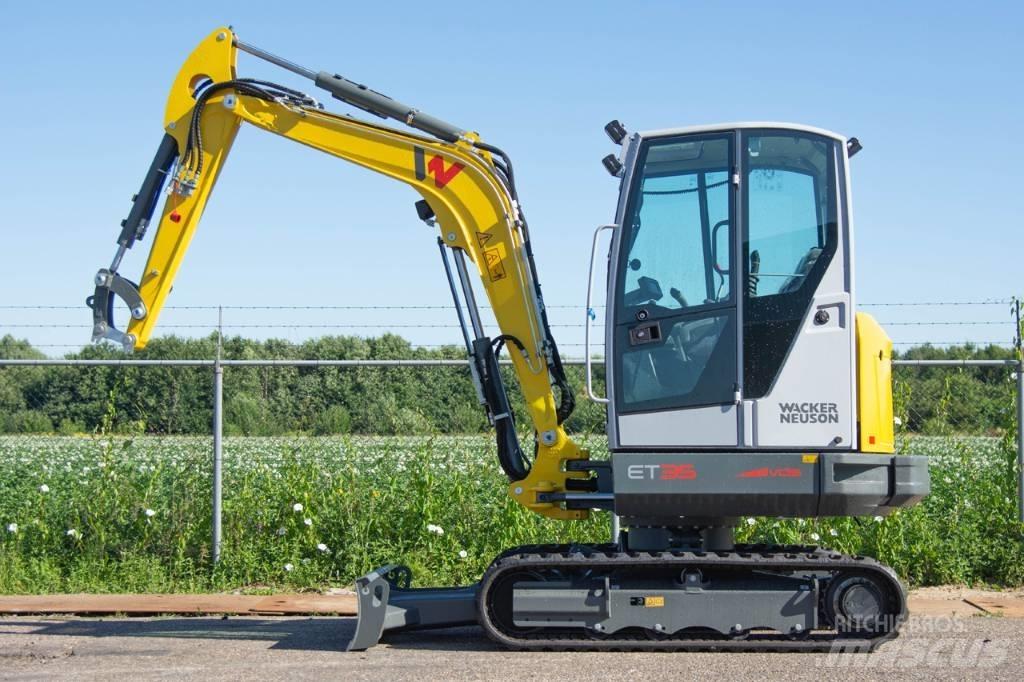 Wacker Neuson ET35 Mini ekskavatörler, 7 tona dek