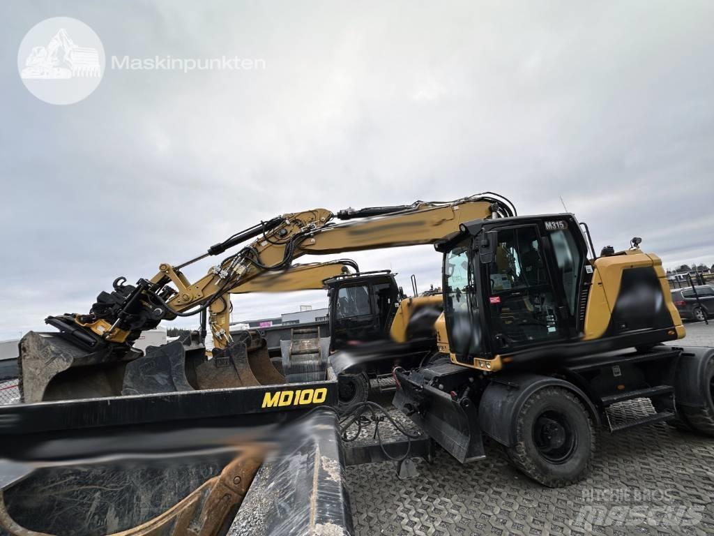 CAT M 315 Lastik tekerli ekskavatörler