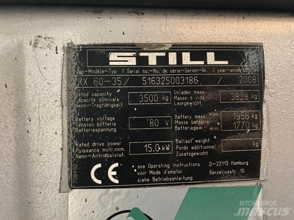 Still RX60-35 Elektrikli forkliftler