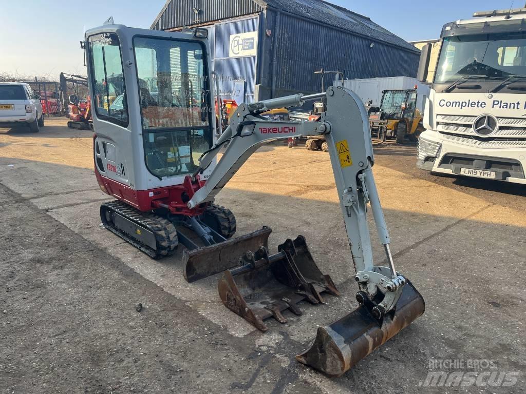 Takeuchi TB 216 Mini ekskavatörler, 7 tona dek