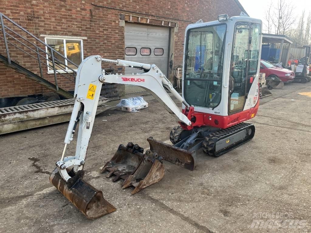 Takeuchi TB 216 Mini ekskavatörler, 7 tona dek