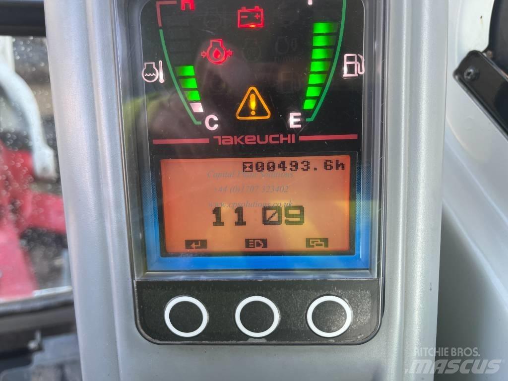Takeuchi TB 216 Mini ekskavatörler, 7 tona dek