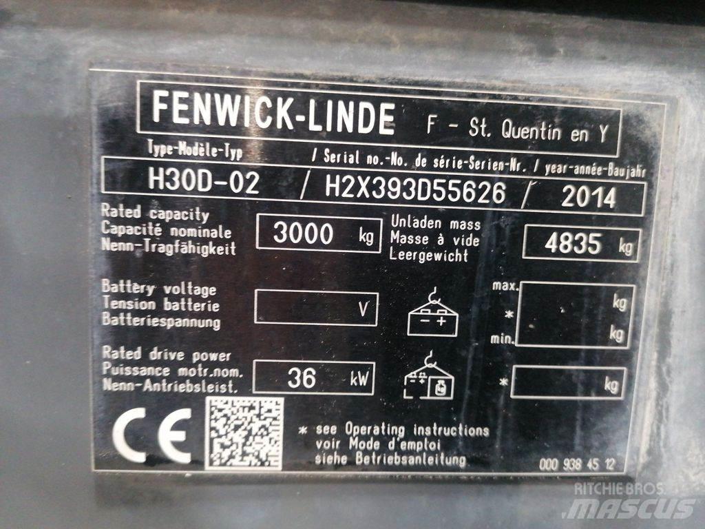 Linde H30D-02 Dizel forkliftler
