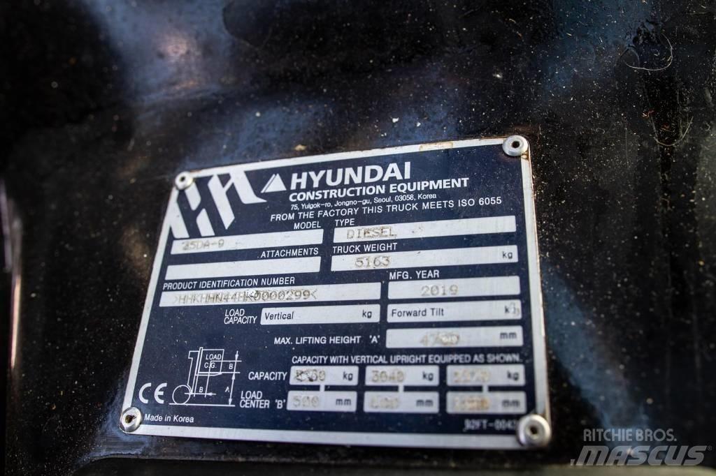 Hyundai 35 DA-9 Dizel forkliftler