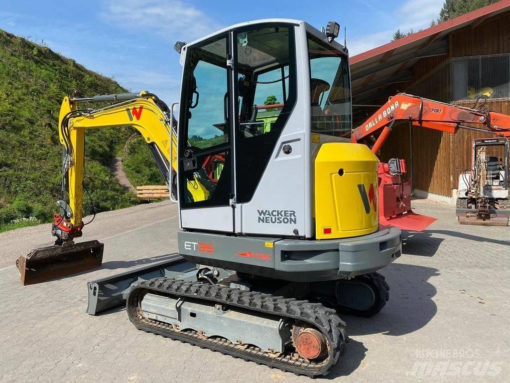 Wacker Neuson ET 35 Mini ekskavatörler, 7 tona dek