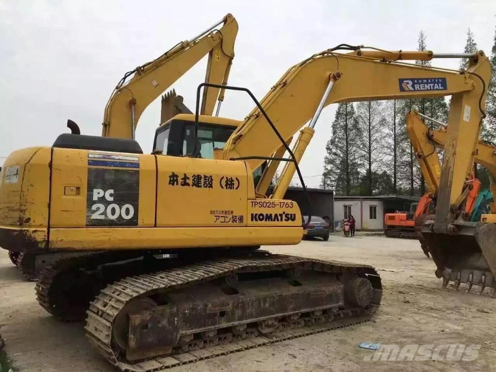 Komatsu pc200-7 Paletli ekskavatörler
