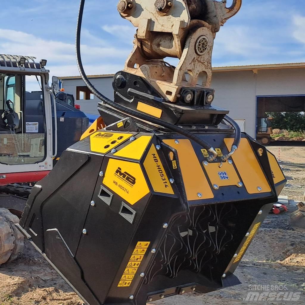 MB Crusher MB-HDS314 Kompoze karistirma makinasi