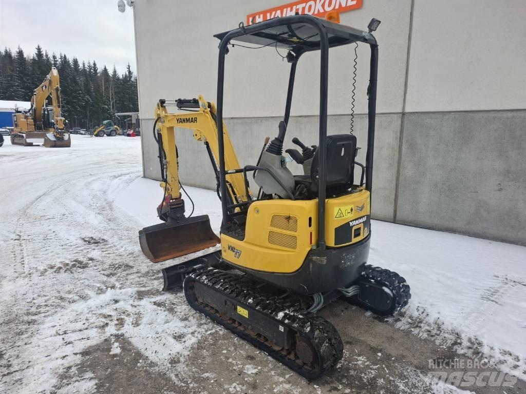 Yanmar Vio 17 Mini ekskavatörler, 7 tona dek