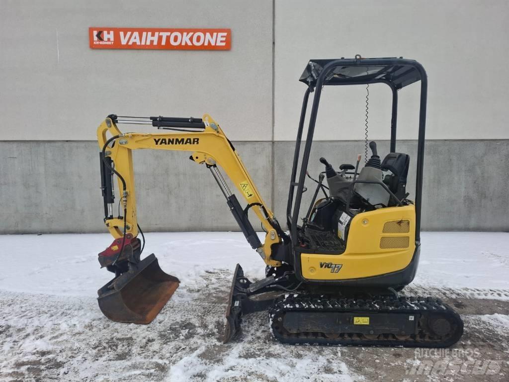 Yanmar Vio 17 Mini ekskavatörler, 7 tona dek