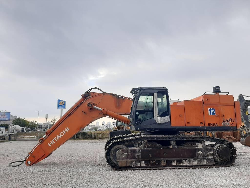 Hitachi ZX 670 LC H Paletli ekskavatörler