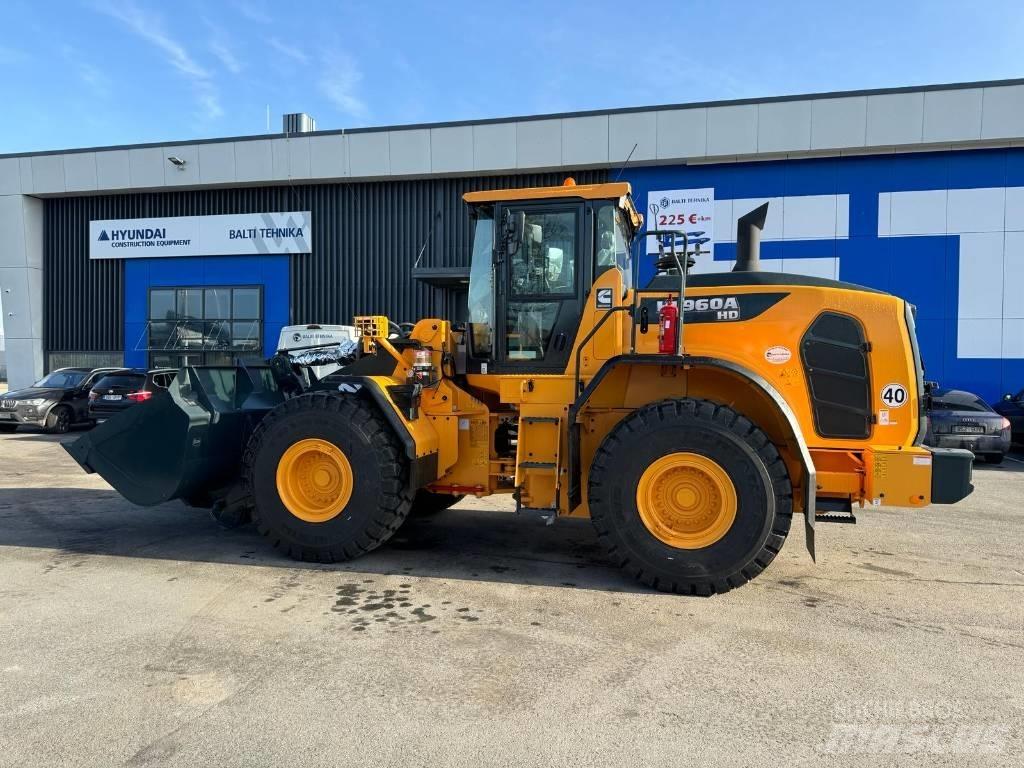 Hyundai HL960A HD Tekerlekli yükleyiciler