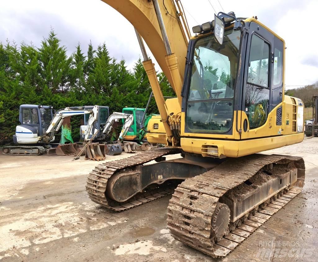Komatsu PC 160 LC-8 Paletli ekskavatörler
