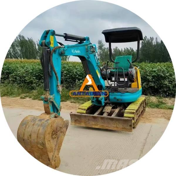 Kubota U 20 Mini ekskavatörler, 7 tona dek