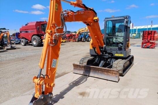 Develon DX 63-3 Mini ekskavatörler, 7 tona dek
