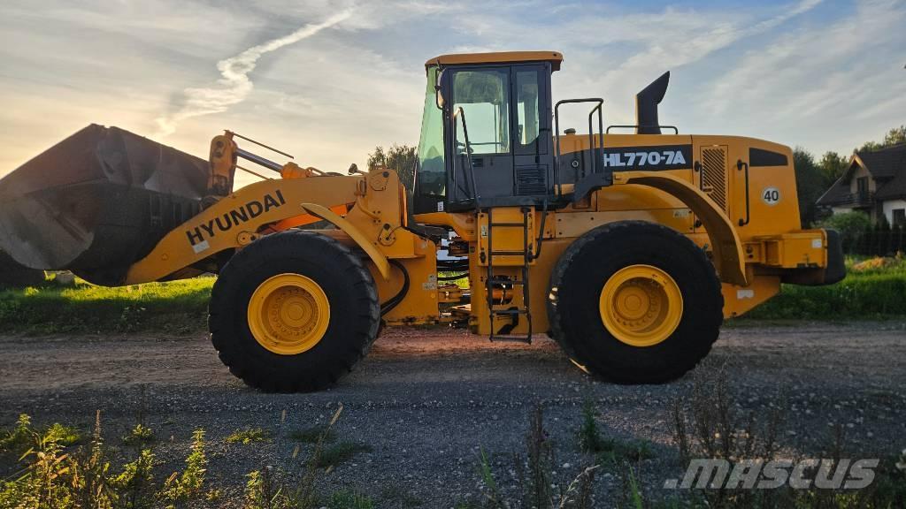 Hyundai HL 770-7 A Tekerlekli yükleyiciler