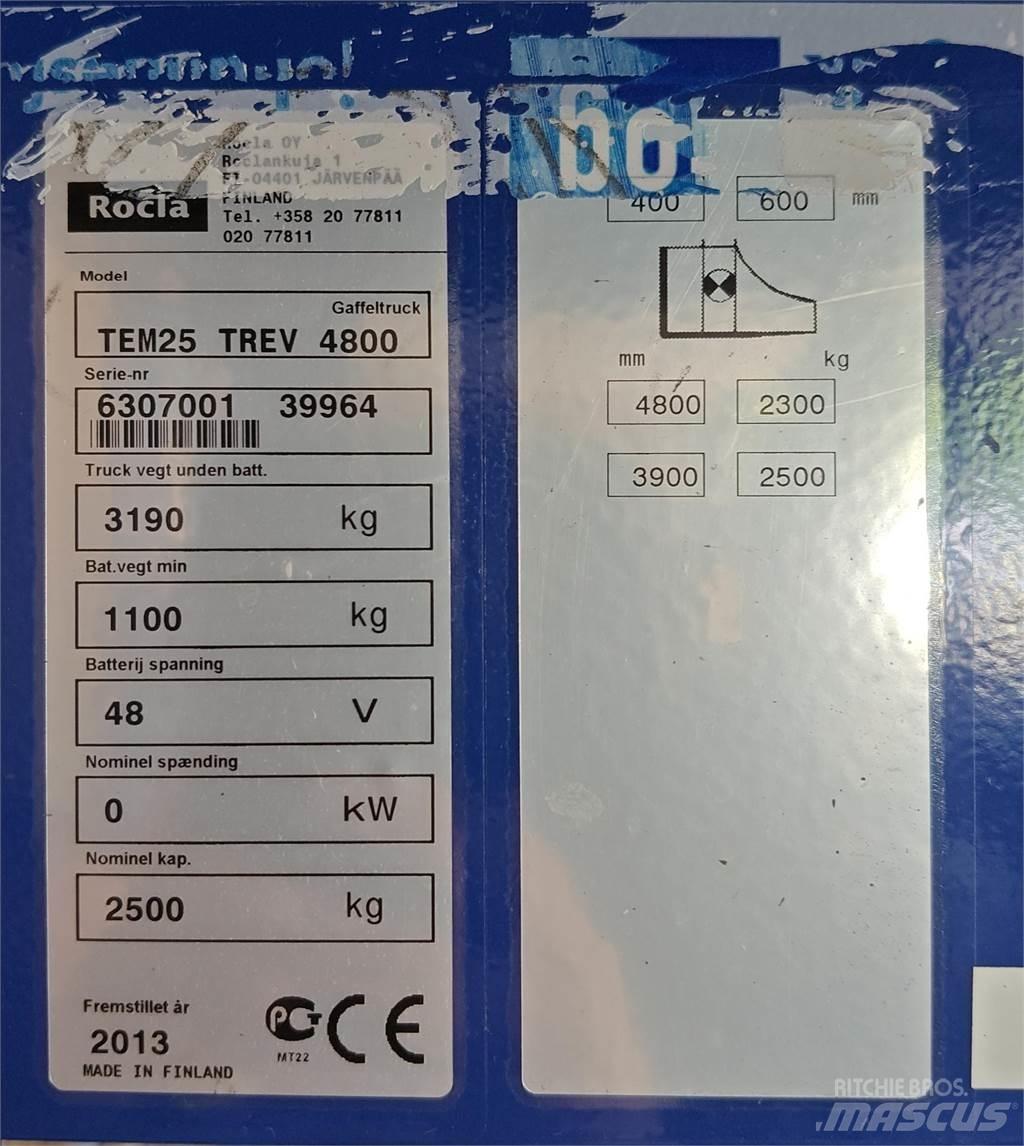 Rocla TEM25 4 yönlü reach truck