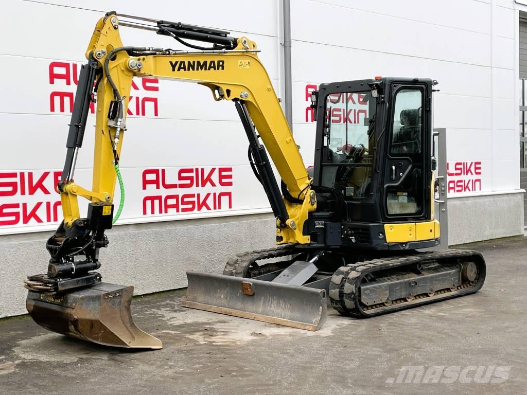 Yanmar Vio 50 Mini ekskavatörler, 7 tona dek
