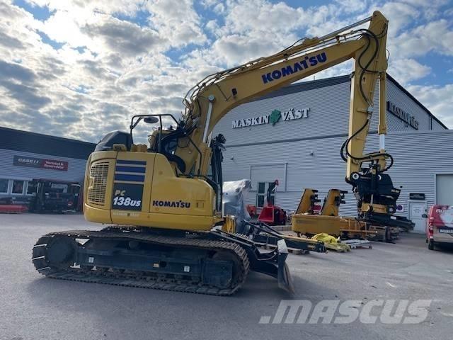 Komatsu PC 138 US-11 Paletli ekskavatörler
