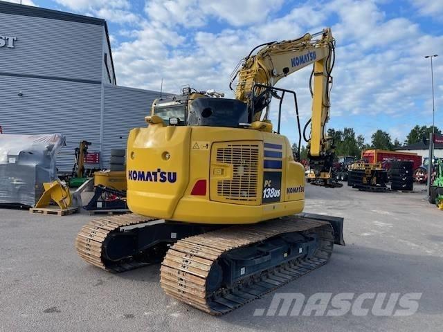Komatsu PC 138 US-11 Paletli ekskavatörler