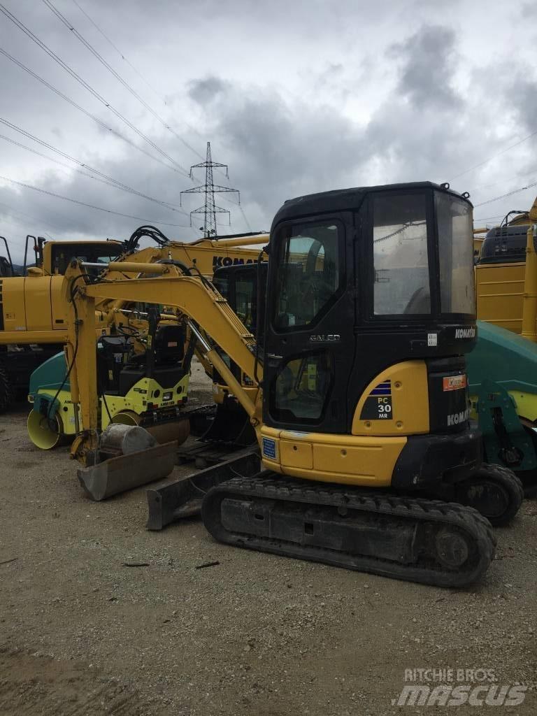 Komatsu PC30MR-2 Mini ekskavatörler, 7 tona dek