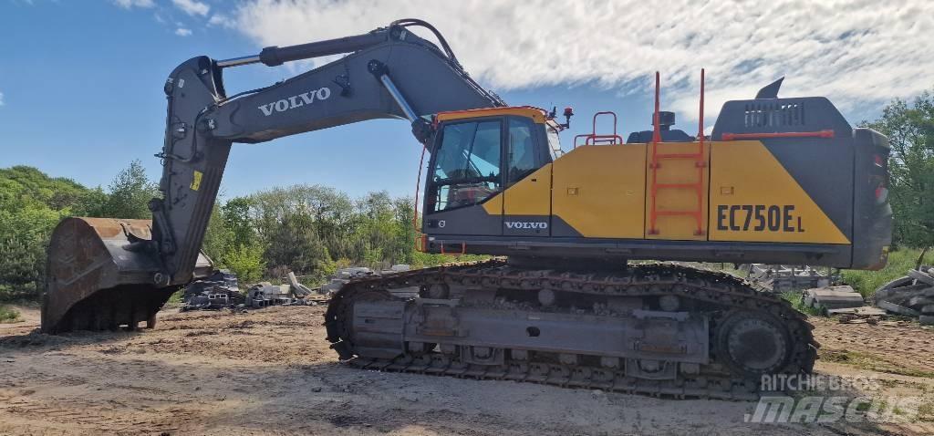 Volvo EC 750 E Paletli ekskavatörler