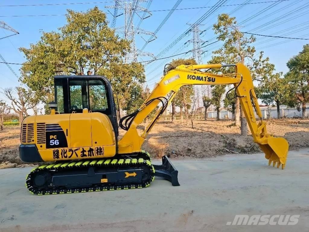 Komatsu PC 56-7 Mini ekskavatörler, 7 tona dek
