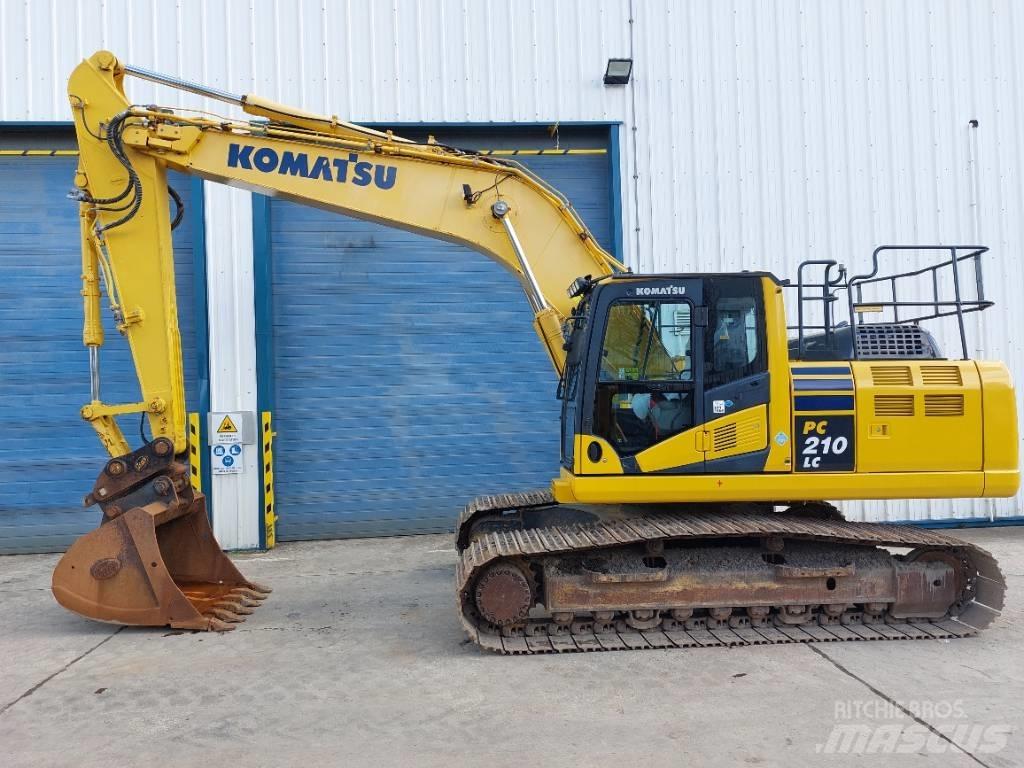 Komatsu PC210LCI-10 Paletli ekskavatörler