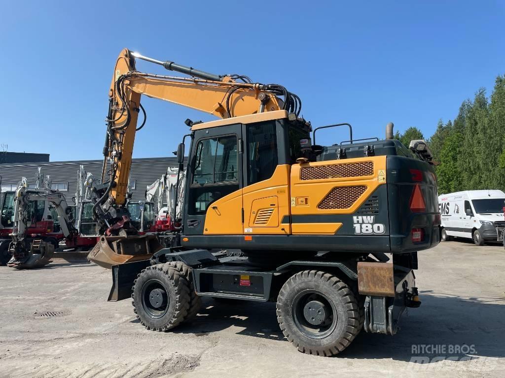 Hyundai HW 180 Lastik tekerli ekskavatörler