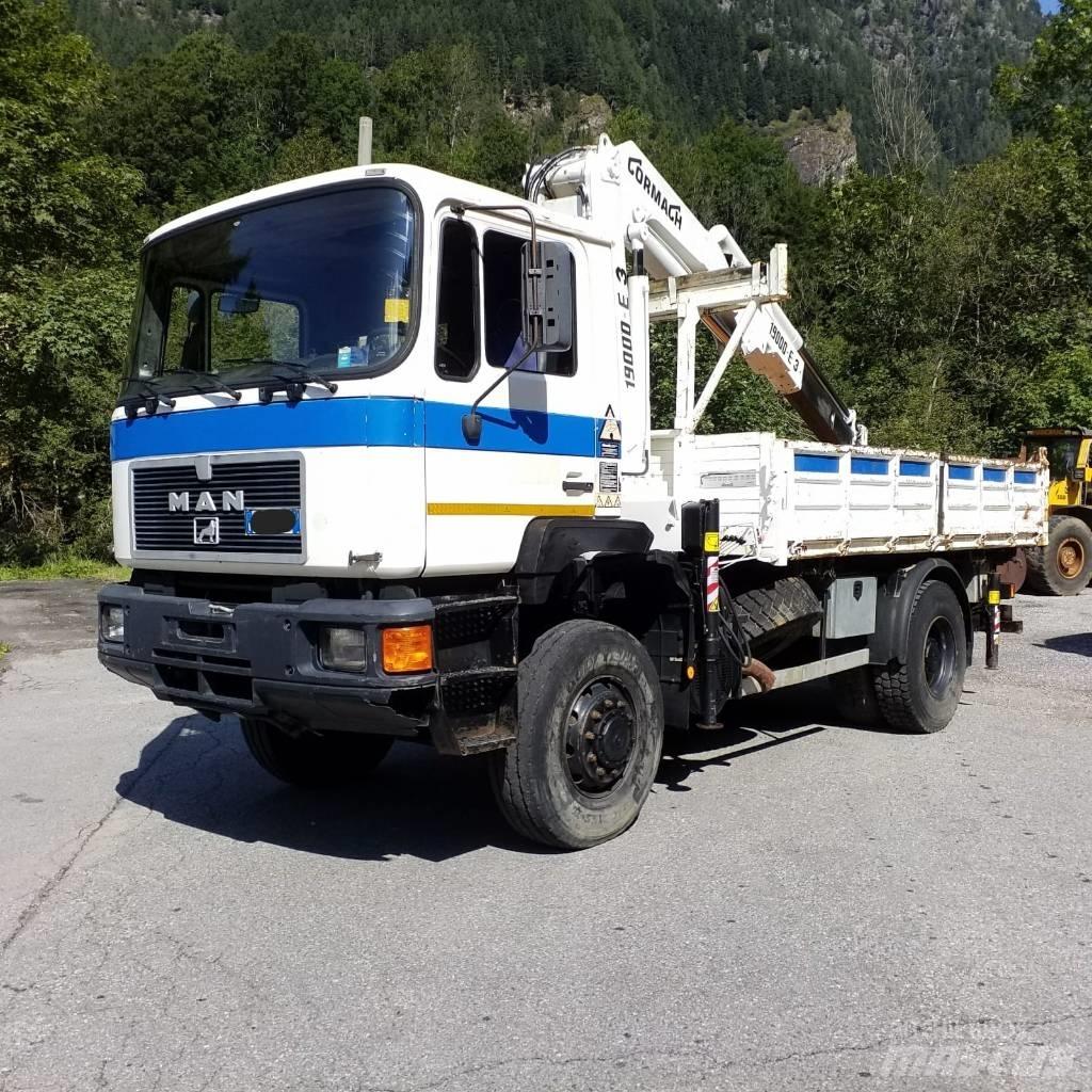 MAN 19.372 Damperli kamyonlar