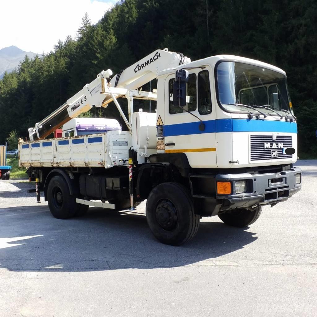 MAN 19.372 Damperli kamyonlar